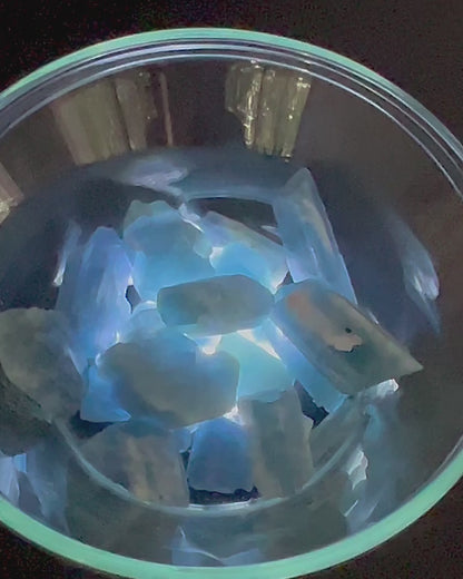 Dark Blue Translucent South Indian Aquamarine Rough - MAQ-0033