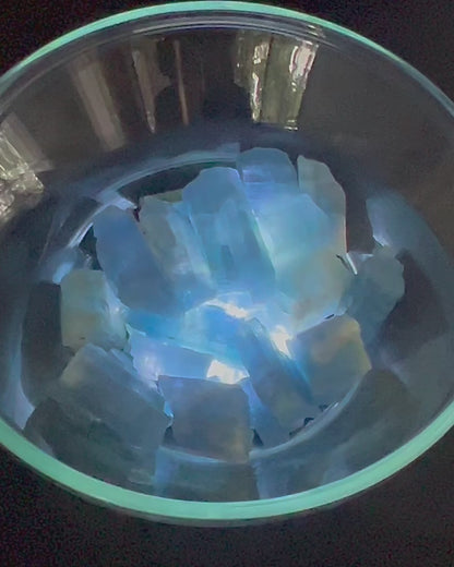Dark Blue Translucent South Indian Aquamarine Rough - MAQ-0034