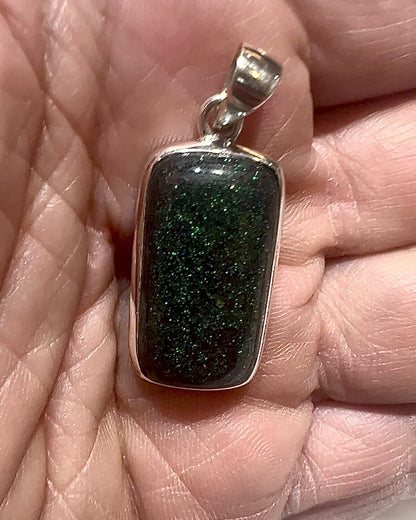 Andamooka Opal in 0.925 Silver
