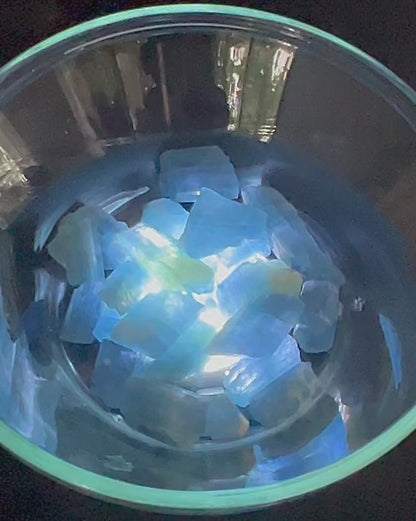 Dark Blue Translucent South Indian Aquamarine Rough - MAQ-0027