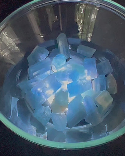 Dark Blue Translucent South Indian Aquamarine Rough - MAQ-0025