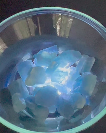 Dark Blue Translucent South Indian Aquamarine Rough - MAQ-0036