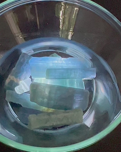 Dark Blue Translucent South Indian Aquamarine Rough - MAQ-0022