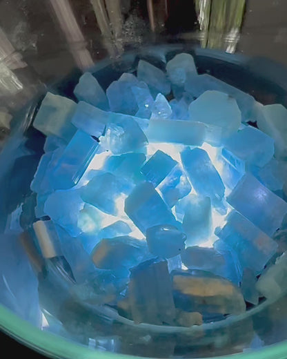 Dark Blue Translucent South Indian Aquamarine Rough - MAQ-0001