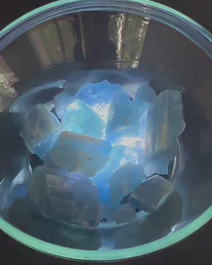 Dark Blue Translucent South Indian Aquamarine Rough - MAQ-0037