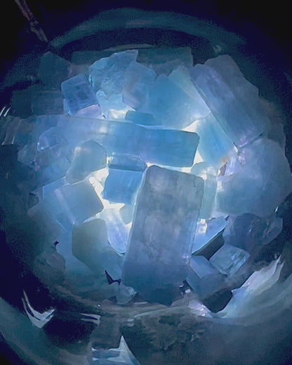 Dark Blue Translucent South Indian Aquamarine Rough - MAQ-0009