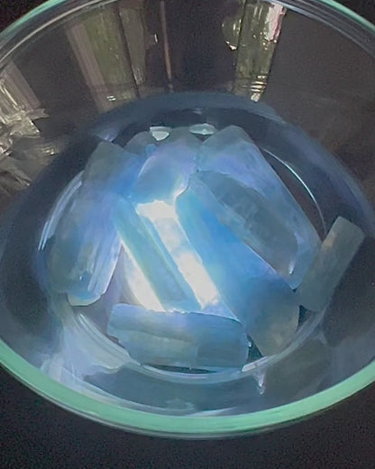 Dark Blue Translucent South Indian Aquamarine Rough - MAQ-0021
