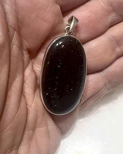 Andamooka Opal in 0.925 Silver