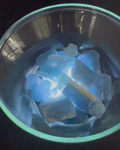 Dark Blue Translucent South Indian Aquamarine Rough - MAQ-0035