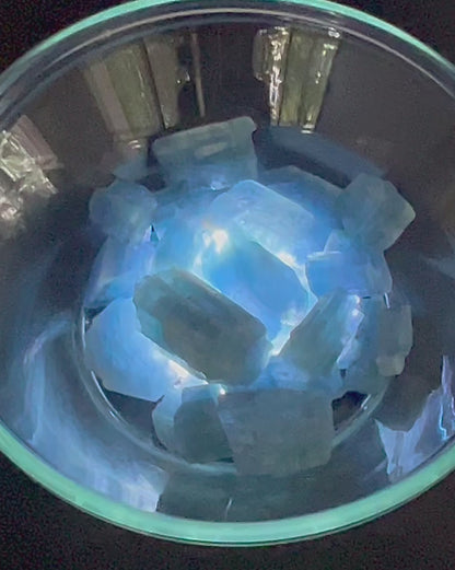 Dark Blue Translucent South Indian Aquamarine Rough - MAQ-0031