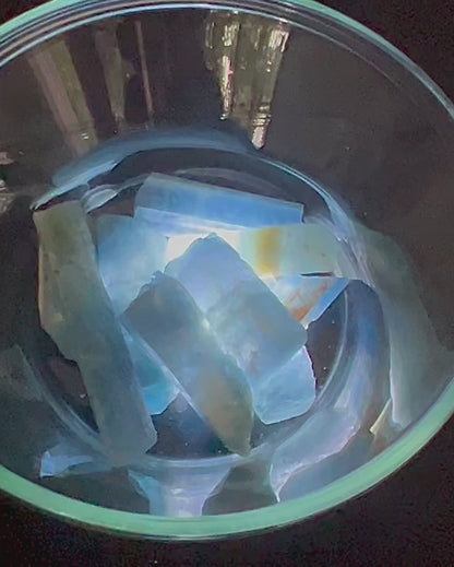 Dark Blue Translucent South Indian Aquamarine Rough - MAQ-0023